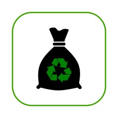 Trash bag icon