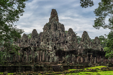 Fototapeta na wymiar Inside Angkor Wat