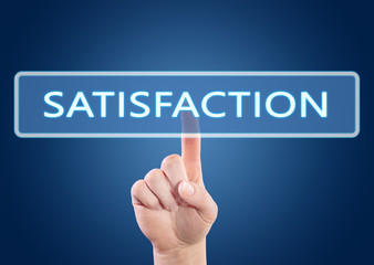 Naklejka premium Satisfaction