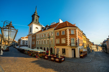 Old town in Warsaw