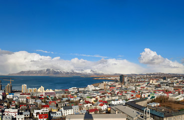 Reykjavic panorama