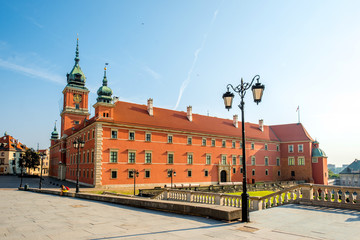 Warsaw Royal castle - obrazy, fototapety, plakaty
