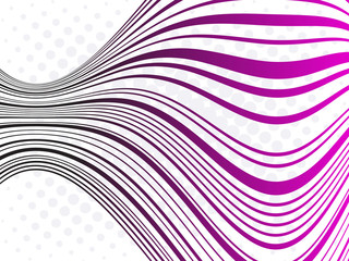 Abstract purple gradient strips background