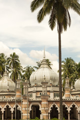 Fototapeta na wymiar Jamek Masjid in Kuala Lumpur, Malaysia capital city