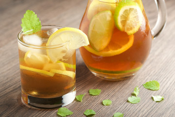 Fototapeta premium ice tea