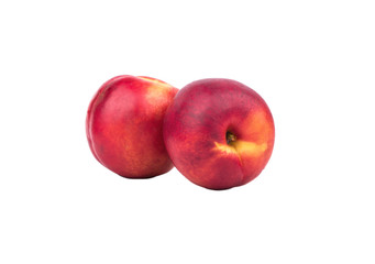 Two nectarine fruit