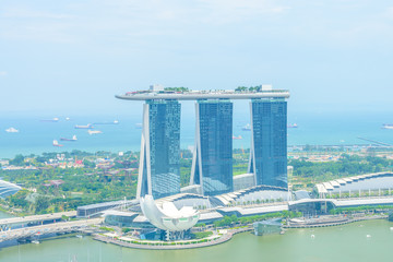 Fototapeta premium Singapore cityscape