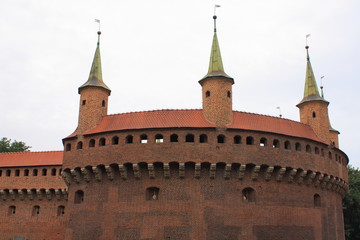 Kraków - Barbakan