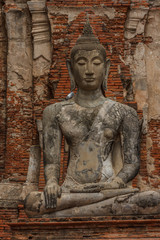 Fototapeta na wymiar Buddha statue Ayutthaya Thailand