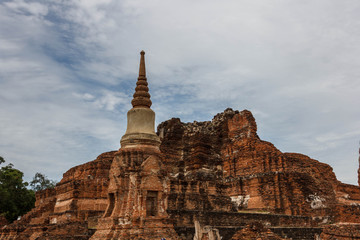 Fototapeta premium Old Temple of Ayuthaya, Thailand