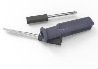 screwdriver isolated on white background