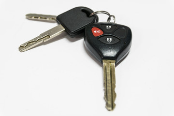 Car keys with remote control.