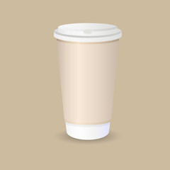 plastic coffee cup