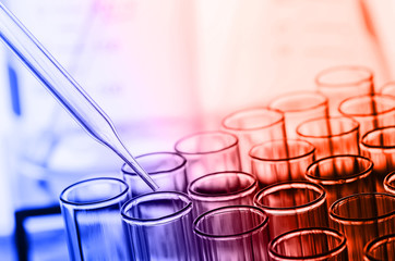 science laboratory test tubes