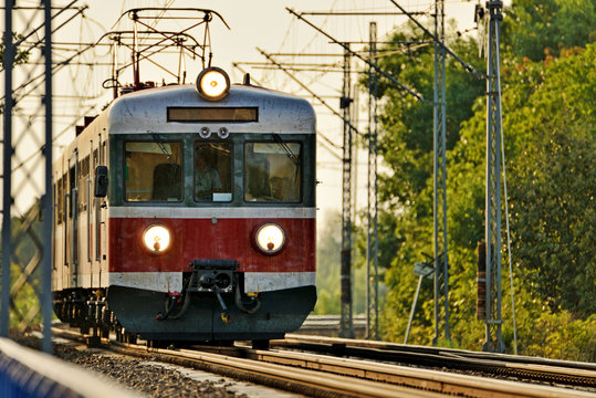 Fototapeta Railway transport.