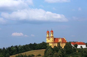 Fototapeta na wymiar Wallfahrtskirche Schönenberg
