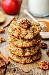 apples oats cinnamon cookies