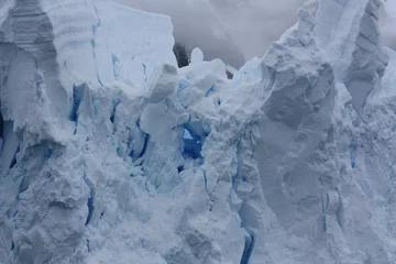 Fototapete Rund Antarktis- Gletscher © bummi100