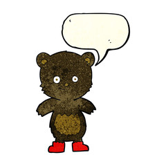 cartoon flaming sausage with speech bubble