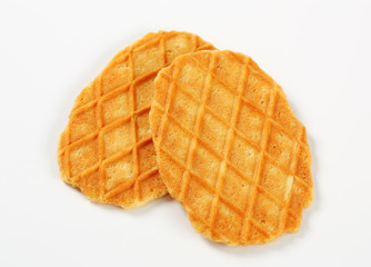 Butter waffle cookies