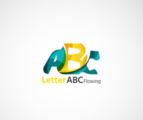 Abc company logo. Vector illustration.