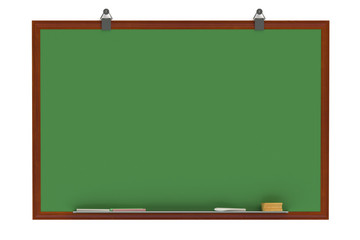 Obraz premium green blackboard