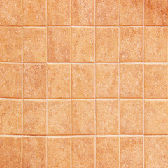 Texture of tiles brown color