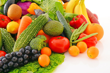 新鮮な果物と野菜

