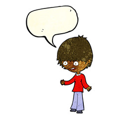 cartoon stressed out woman with speech bubble