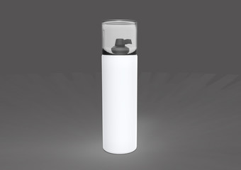 Isolated perfume bottle