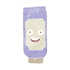 cartoon tube of cream