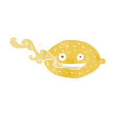 cartoon lemon
