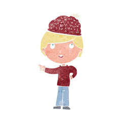 cartoon man wearing winter hat