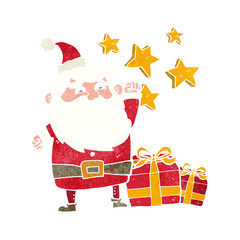 cartoon santa claus