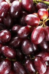 Fresh ripe grapes, close up