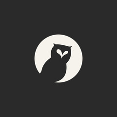 Fototapeta premium owl icon
