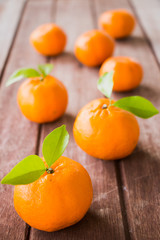 orange on wooden, Healthy food.