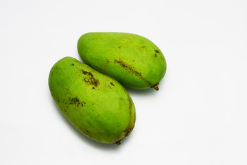 Mangos and sweet suace