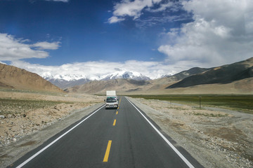 Remote trucking in China