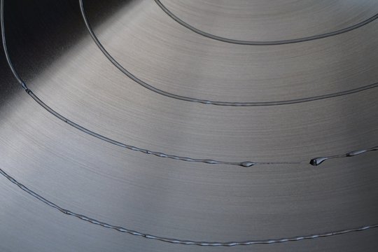 Glue On Metal Disk