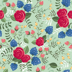 Seamless floral pattern