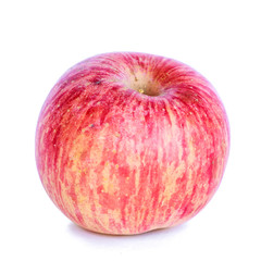 Apple on white background
