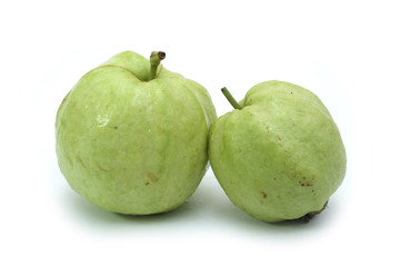 guava fruit isolated on white background