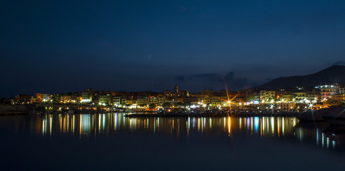 Obraz premium Night port