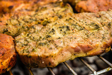 Steak auf dem Grill 02