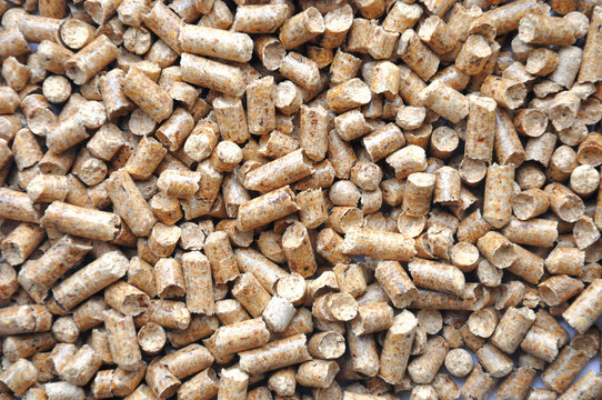 Pressed sawdust background