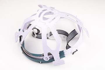 Fototapeta premium inside safety helmet on white background