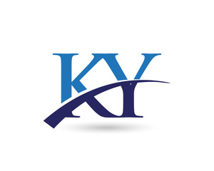 KY Logo Letter Swoosh