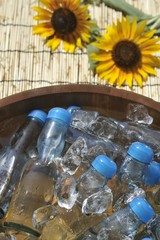 ラムネを冷やす