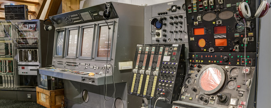 Milit&auml;rische Radar und Kommunikationszentrale